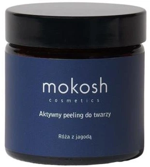 Peeling do twarzy Makosh Active róża z jagodą 60 ml (5902729031905)