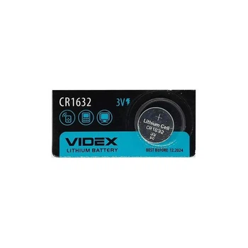 Батарейка-таблетка Videx СR1632 3V Lithium 1 шт