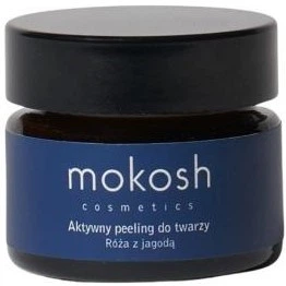 Peeling do twarzy Makosh Active róża z jagodą 15 ml (5902729032551)