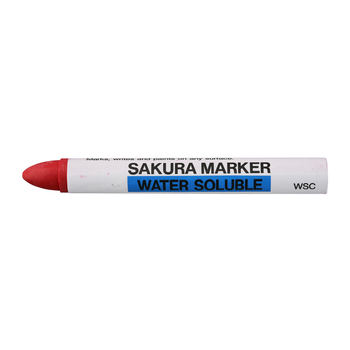 Водорозчинний маркер-крейда для тимчасового маркування WATER SOLUBLE 15 мм Червоний Sakura