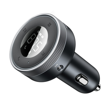 FM‑трансмиттер Baseus Enjoy Car Wireless MP3 Charger, Bluetooth 5.0, FM 87.5‑108 MHz, два USB, AUX, microSD, черный