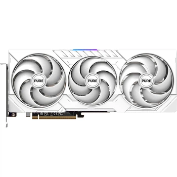 Видеокарта SAPPHIRE AMD Radeon RX 9070 Pure 16GB 20000 MHz 2700 MHz White (11349-02-20G)