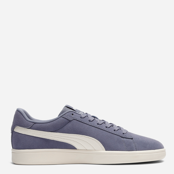 Чоловічі кеди замшеві низькі Puma Smash 3.0 39098431 43 (9UK) 28 см Gray Sky/Warm White (4069161504457)