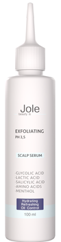 Пілінг для шкіри голови Jole Exfoliating Scalp Serum pH 3.5 100мл