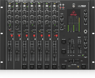 Mikser audio Behringer PRO MIXER DX2000USB 7-kanałowy (000-96801-00010)