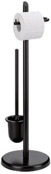 Uchwyt na papier toaletowy ze szczotką Kela Ken KE-20542