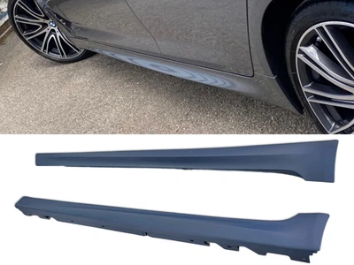 Накладки на пороги M-paket BMW 5 series G30 / G31 2017-2023 для BMW 5 series G30 2017-2023 (7887)