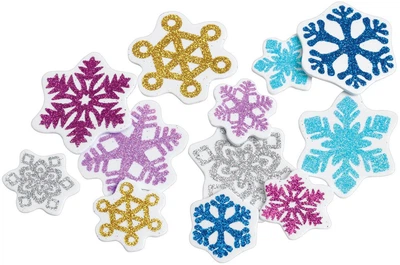 Набір для творчості Colorations Блискучі пінні сніжинки 300 шт CHSNOWFO (5710903615373)