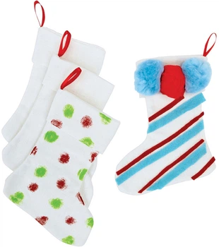 Zestaw Colorations Decorate your own Christmas stocking 12 elementów CHDYOSOC (5710903615328)