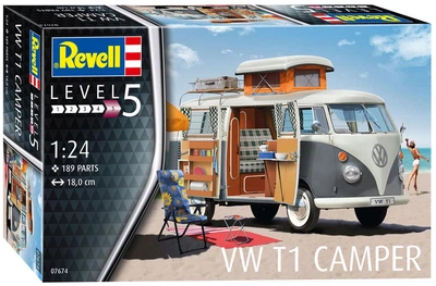 Збірна модель Revell Volkswagen T1 Camper REV-07674 (4009803076744)