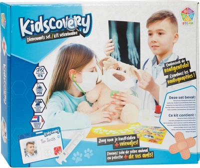 Zestaw do zabawy Steam Kidscovery weterynarz XL 2430484 (8714627013177)