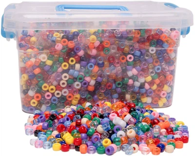 Набір намистин Colorations Pony Beads 5000 шт 43BL15 (5710903702974) (955555917474395) - Уцінка