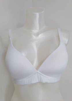 Бюстгальтер с уплотненной чашкой Lormar NATURALEVELA 80B Белый