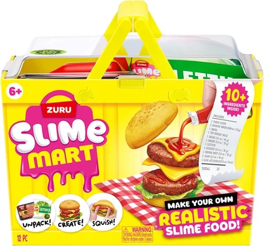 Игровой набор со слаймами Slime Mart серии Shopping Basket Бургер (15905A)