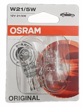 Указательные лампа накаливания OSRAM 7515-02B W21/5W 12V W3x16q 10X2 Blister