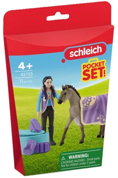 Zestaw figurek Schleich Horse Club Beauty Set with Kim 42753 (4059433992778)