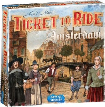 Gra planszowa Asmodee Ticket to Ride Amsterdam (824968205631)
