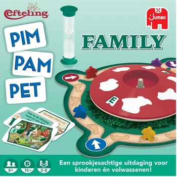 Настільна гра Jumbo Pim Pam Pet Family Efteling (голландське видання) (8710126001202)