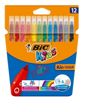 Фломастери BIC Кids Coleour 12 шт
