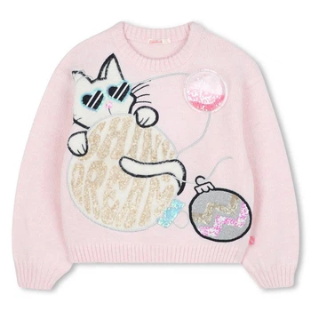 Светр BILLIEBLUSH арт. 21380, Christmas kitty, 2 роки, 86 см