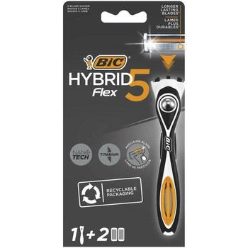 Станок BIC Flex 5 Hybrid + 2 змінні картриджі