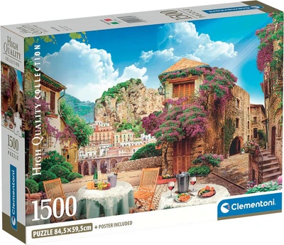 Puzzle Clementoni High Quality Włoski widok 1500 elementów (31733) (8005125317332)