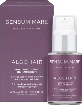 Serum na końcówki włosów Sensum Mare Algohair olejowe pielęgnujące 15 ml (5907222316443)