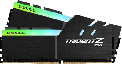 Оперативная память G.Skill 16GB (2x8GB) DDR4 3000MHz Trident Z RGB Black (F4-3000C16D-16GTZR) Б/У