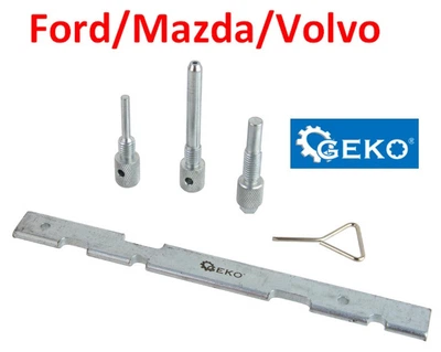 Набор фиксаторов валов Ford/Mazda/Volvo, бензин: ремень 1.25/1.4/1.6/1.8/2.0, цепь 1.8/2.0/2.3. GEKO G02837 (Код6286)