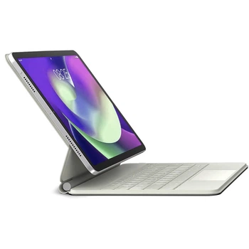 Чехол с Bluetooth - клавиатурой Magic Keyboard для iPad Mini (2024) / Mini (2021) с RGB подсветкой white