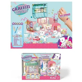 Набір "Котик DIY Fashion Graffiti Kitten" Similan (230106)