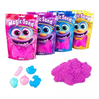Кінетичний пісок "Magic Sand", 500 г (фіолетовий) Strateg (226923)