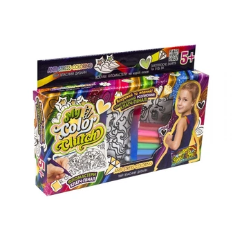 Набір для творчості "My Color Clutch", клатч-пенал-розмальовка "Поні" (укр) Dankotoys (100273)