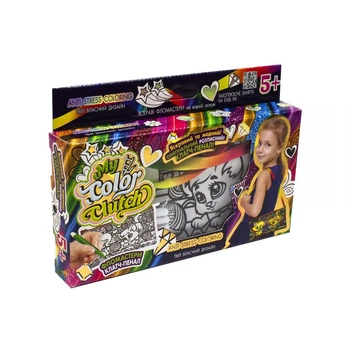 Набір для творчості "My Color Clutch", клатч-пенал-розмальовка "Кошенята" (укр) Dankotoys (100277)