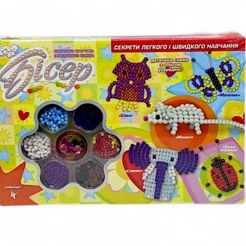 Набір для творчості "Бісер", укр Dankotoys (11592)