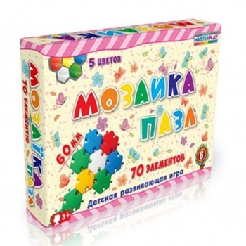 Мозаїка-пазл, 70 деталей Colorplast (153632)