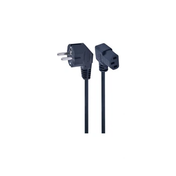 Кабель питания C13 1.5m 90° corner Cablexpert (PC-186A-VDE1B-1.5M) (342313)