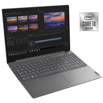 Ультрабук Б-класс Lenovo V15-IIL / 15.6" (1920x1080) TN / Intel Core i3-1005G1 (2 (4) ядра по 1.2 - 3.4 GHz) / 8 GB DDR4 / 128 GB SSD / Intel UHD Graphics / WebCam / Win 11 б/у