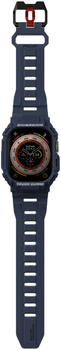 Ремінець з чохлом SkinArma Mecha 2-in-1 для Apple Watch Ultra 49 мм Navy (8886461246575)