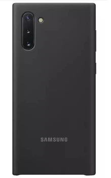 Чохол Silicone Cover для Samsung Galaxy Note 10 (N970) (EF-PN970TBEGRU) Black