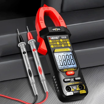 Цифровой мультиметр токоизмерительные клещи ANENG PN135 Red