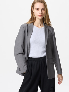 Піджак Uniqlo розмір S темно сірий (05) (474561)