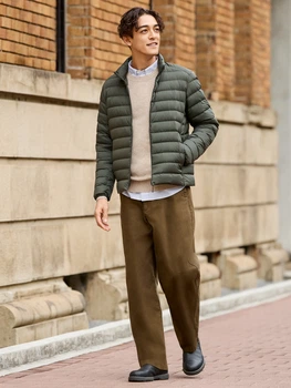 Куртка Uniqlo розмір М оливкова (57) (470067)