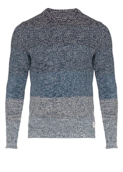 Светр чоловічий Tom Tailor бавовняний синій, розмір S (TT001139-37)