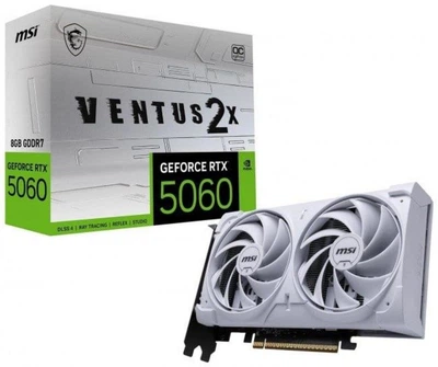 Видеокарта MSI GeForce RTX 5060 8GB Ventus 2X OC White (2817101740)
