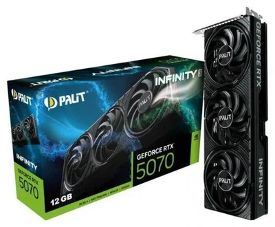 Відеокарта Palit GeForce RTX 5070 Infinity 3 12GB (2814208150)