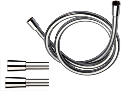 Шланг для душової лійки Remer 150 см PVC SHINY SILVER GLOSSY