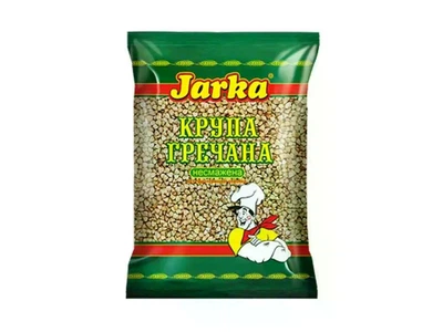 Крупа ЯРКА гречневая непропаренная (зеленая) 1 кг