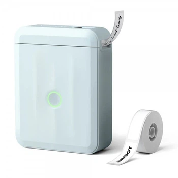 Термопринтер для друку наклейок NIIMBOT D110_M Blue (1AA56301619) (15422)