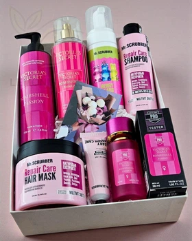 Подарочный набор косметики No Brand в стиле Victoria's Secret Bombshell Passion 7 в 1